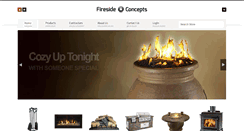 Desktop Screenshot of firesideconcepts.com